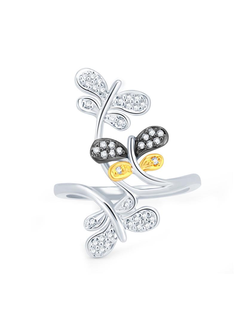 silver brass hand ring - 16966694 - Zoom Image - 2