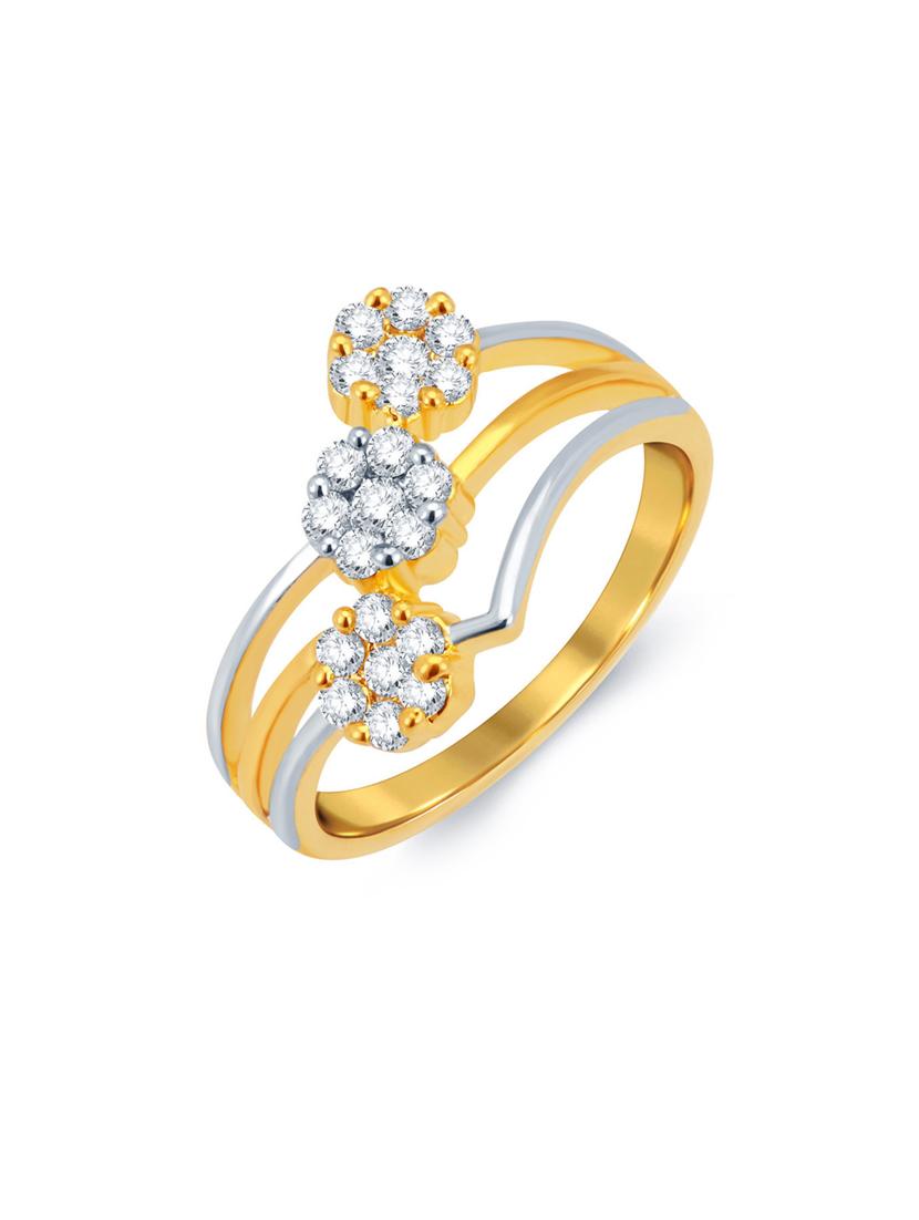gold brass hand ring - 16966696 - Zoom Image - 1