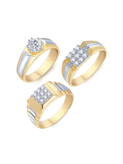 gold brass hand ring combos - 16966703 - Standard Image - 1