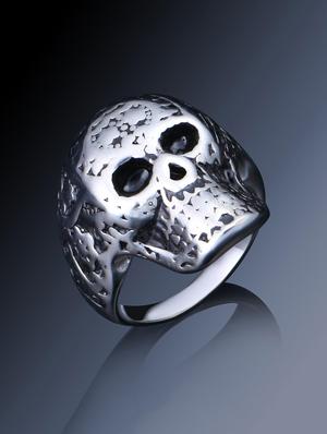 silver brass hand ring - 16966720 - Standard Image - 3