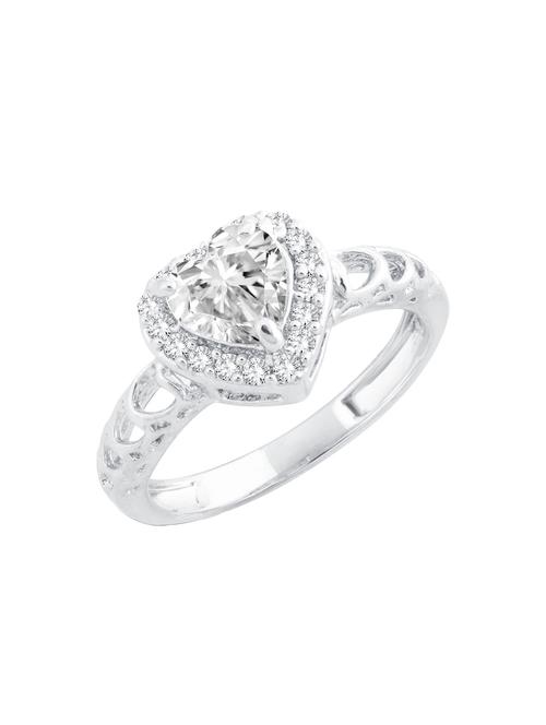 silver brass hand ring - 16966730 - Standard Image - 1