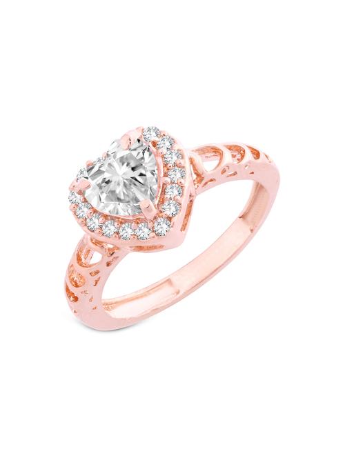 pink brass hand ring - 16966738 - Standard Image - 1