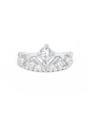 silver brass hand ring - 16966741 - Standard Image - 2