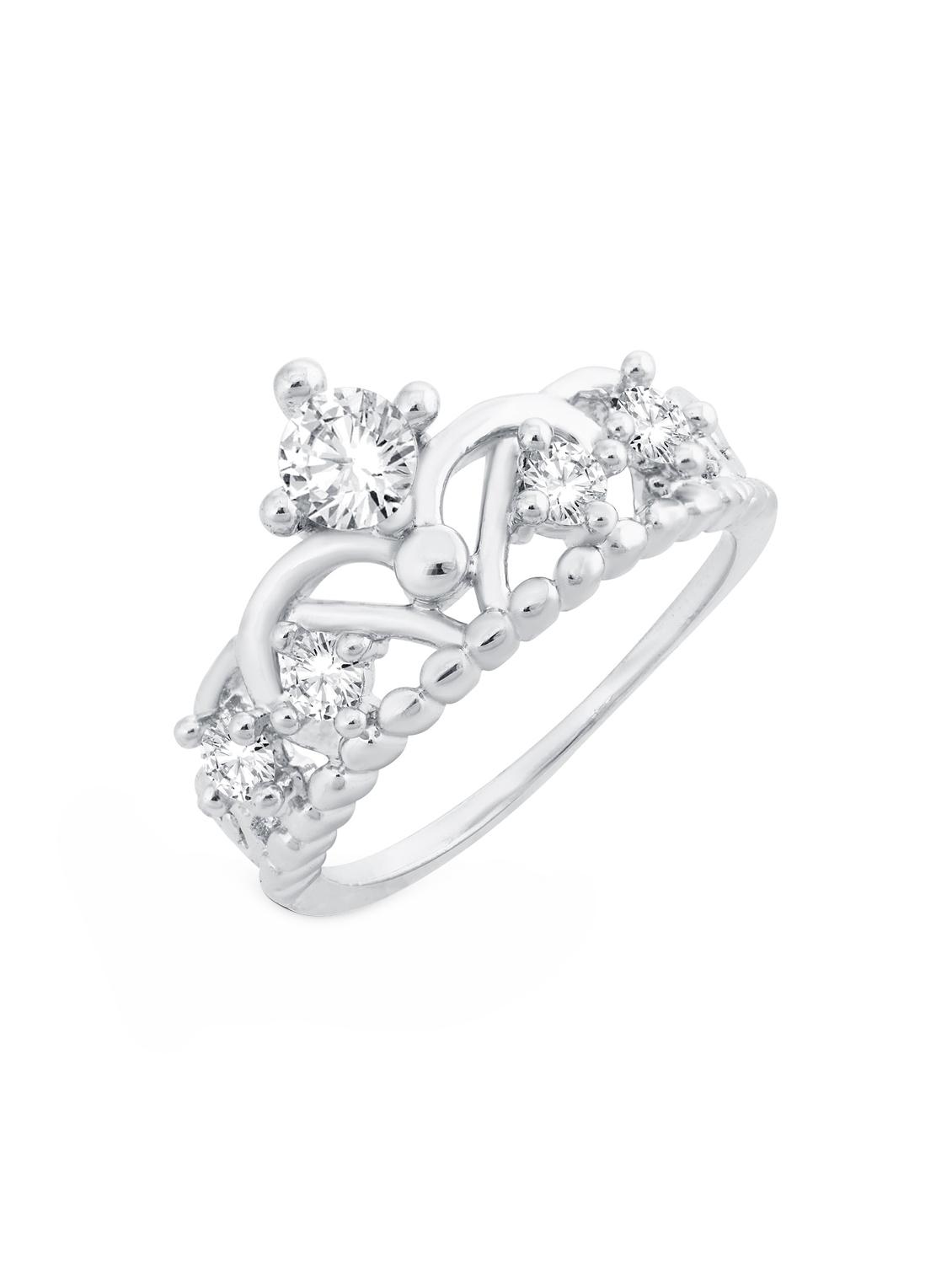 silver brass hand ring - 16966741 - Zoom Image - 1