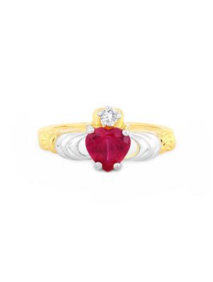 gold brass hand ring - 16966742 - Standard Image - 2