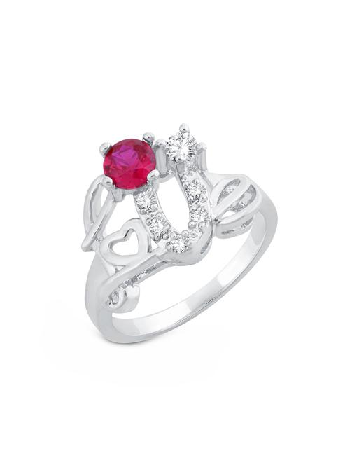 silver brass hand ring - 16966743 - Standard Image - 1