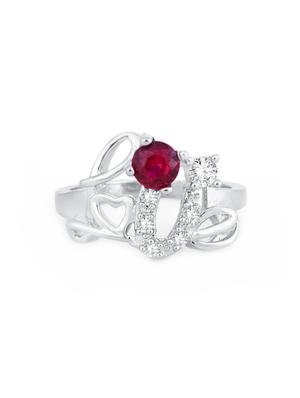 silver brass hand ring - 16966743 - Standard Image - 2