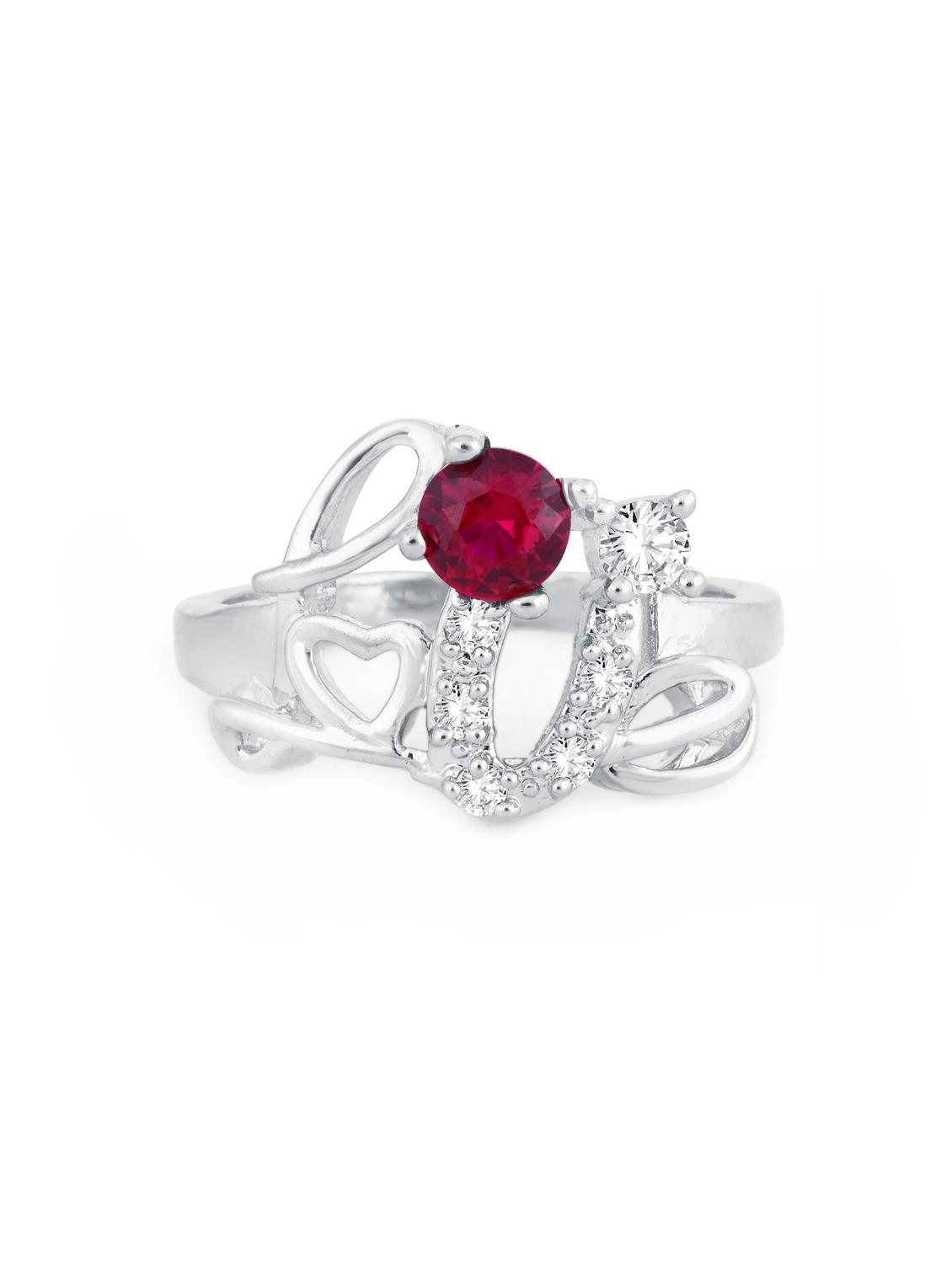 silver brass hand ring - 16966743 - Zoom Image - 2