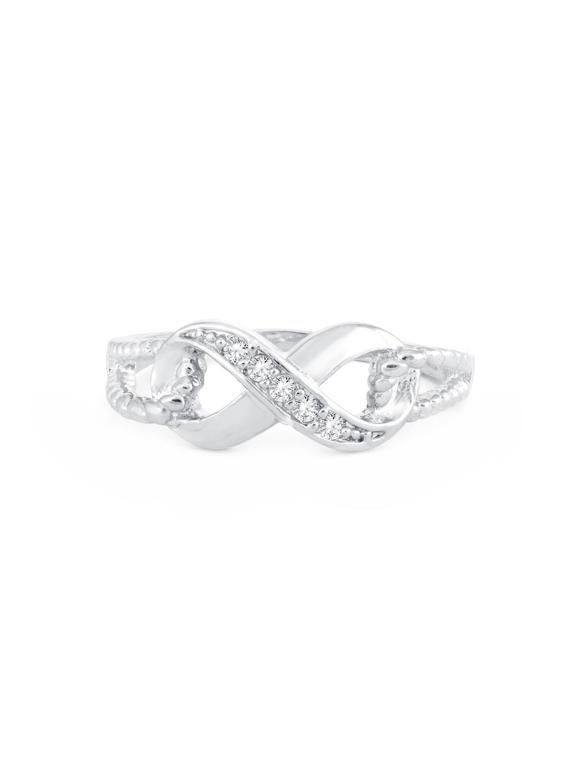 silver brass hand ring - 16966753 - Zoom Image - 2