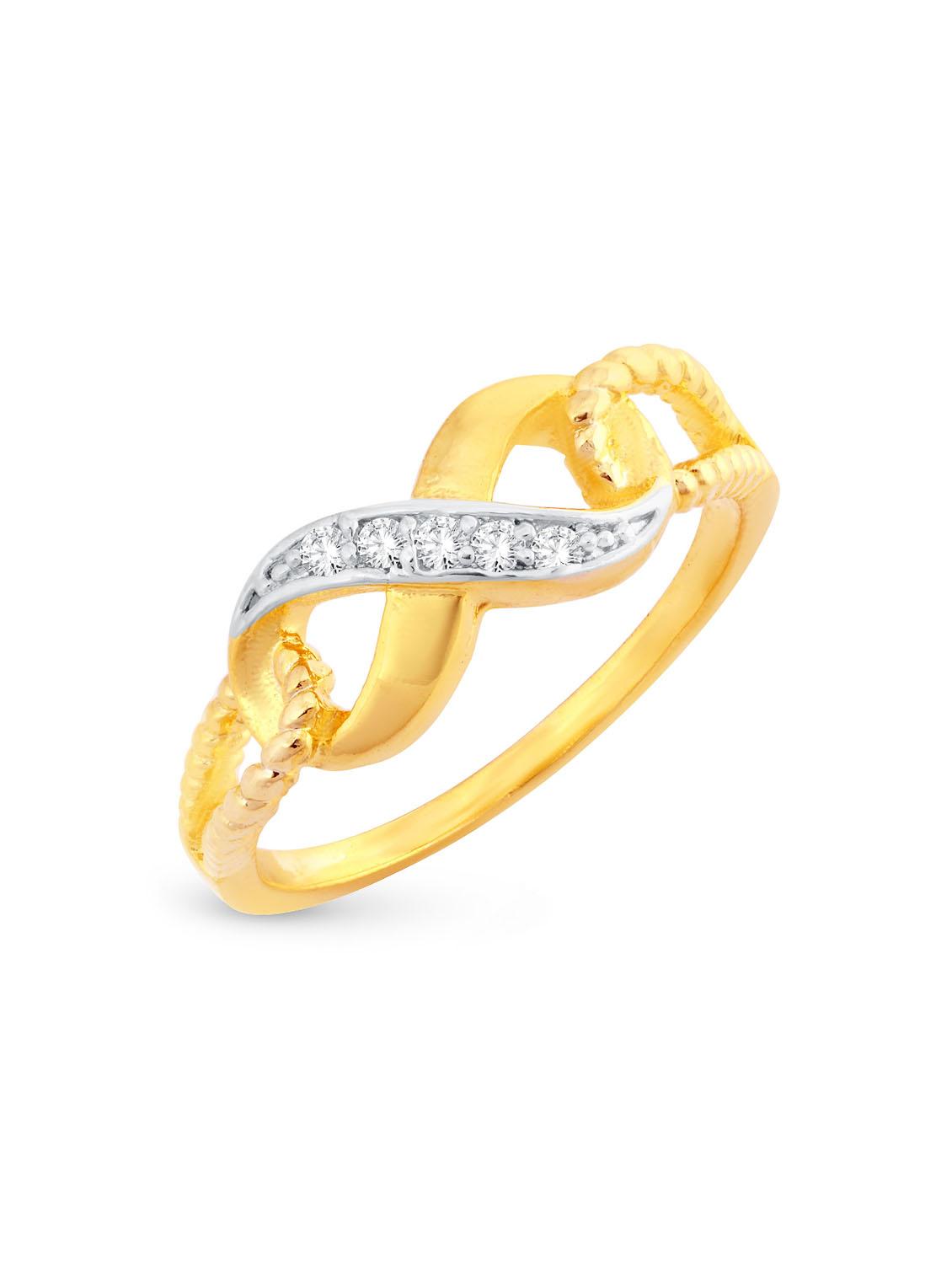 gold brass hand ring - 16966754 - Zoom Image - 1