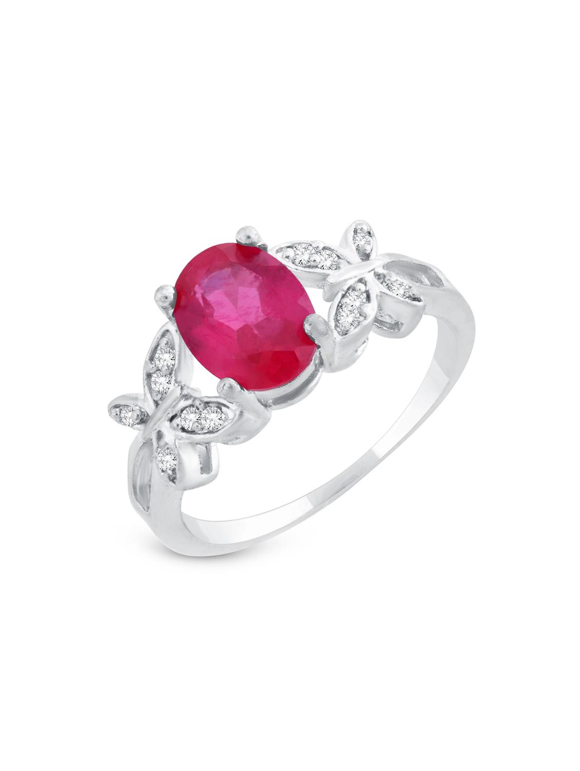 silver brass hand ring - 16966764 - Zoom Image - 1