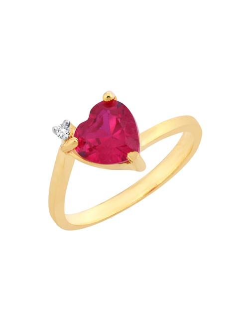 pink gold brass hand ring - 16966794 - Standard Image - 1
