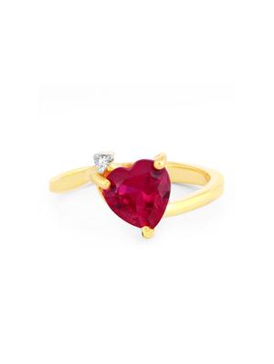 pink gold brass hand ring - 16966794 - Standard Image - 2