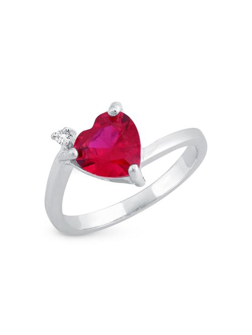 silver brass hand ring - 16966795 - Standard Image - 1