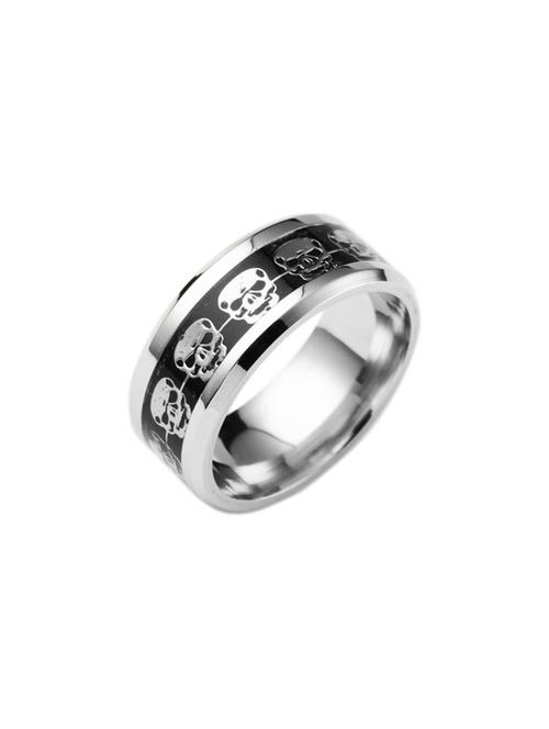 silver brass hand ring - 16966808 - Standard Image - 1