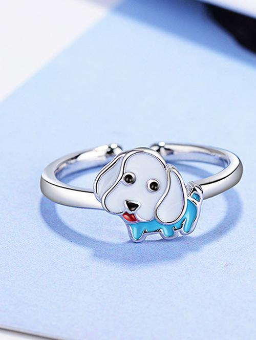 silver brass hand ring - 16966858 - Standard Image - 1