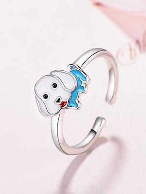 silver brass hand ring - 16966858 - Standard Image - 2