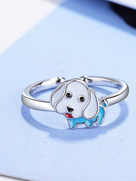 silver brass hand ring - 16966858 - Zoom Image - 1