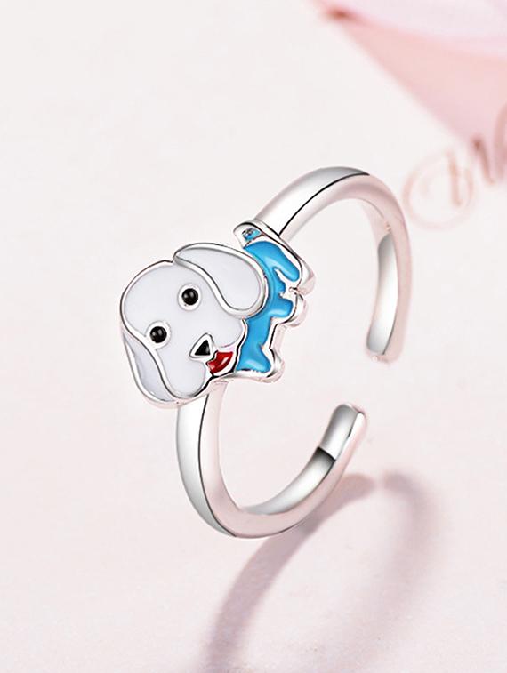 silver brass hand ring - 16966858 - Zoom Image - 2