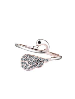 silver brass hand ring - 16966861 - Standard Image - 2