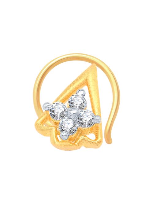 gold brass nose ring - 16966911 - Standard Image - 1