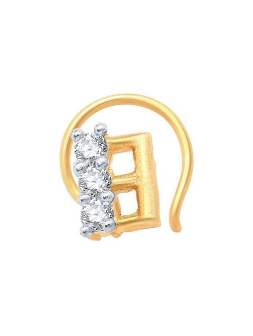 gold brass nose ring - 16966913 - Standard Image - 1