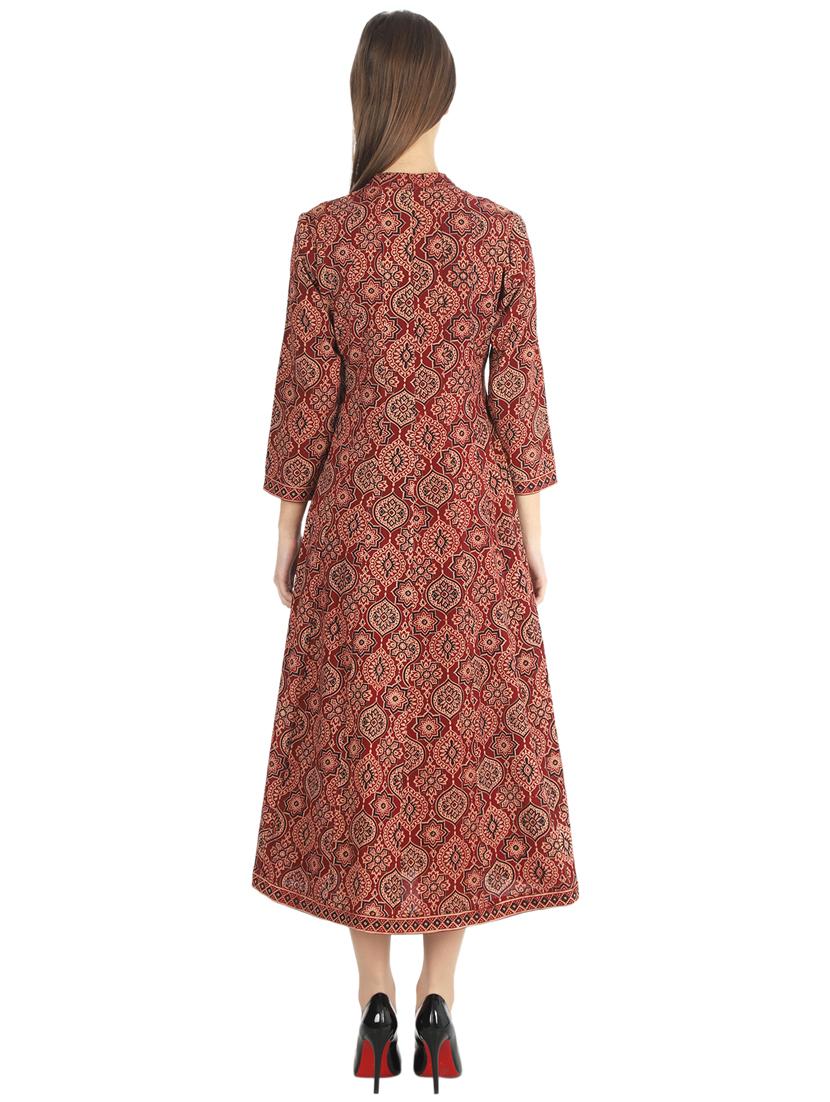 floral anarkali ethnic dress - 16966915 - Zoom Image - 3