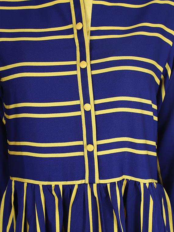striped flared ethnic dress - 16966922 - Zoom Image - 4