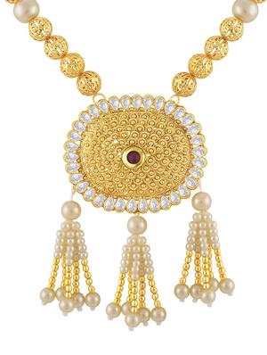 gold brass pendants and earring - 16967210 - Standard Image - 2