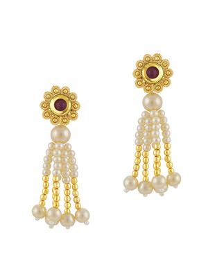 gold brass pendants and earring - 16967210 - Standard Image - 3