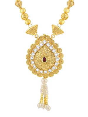 gold brass pendants and earring - 16967211 - Standard Image - 2