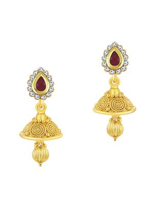 gold brass pendants and earring - 16967211 - Standard Image - 3