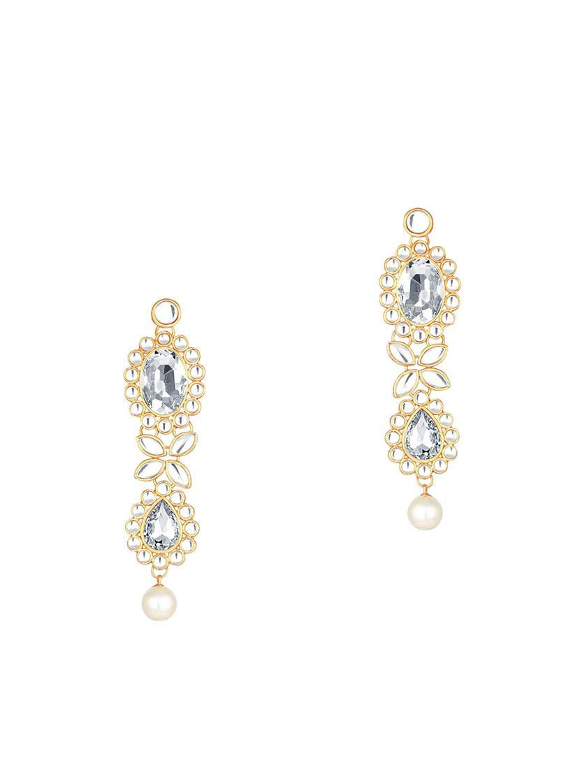 gold brass necklaces and earring - 16967239 - Zoom Image - 3