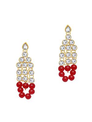 red gold brass necklaces and earring - 16967243 - Standard Image - 2