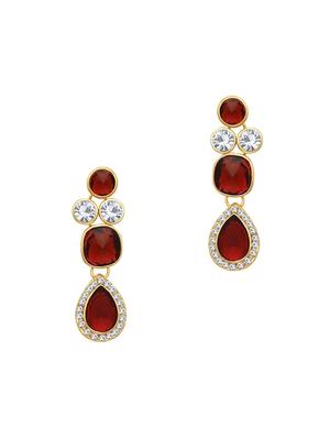 red brass necklaces and earring - 16967245 - Standard Image - 3