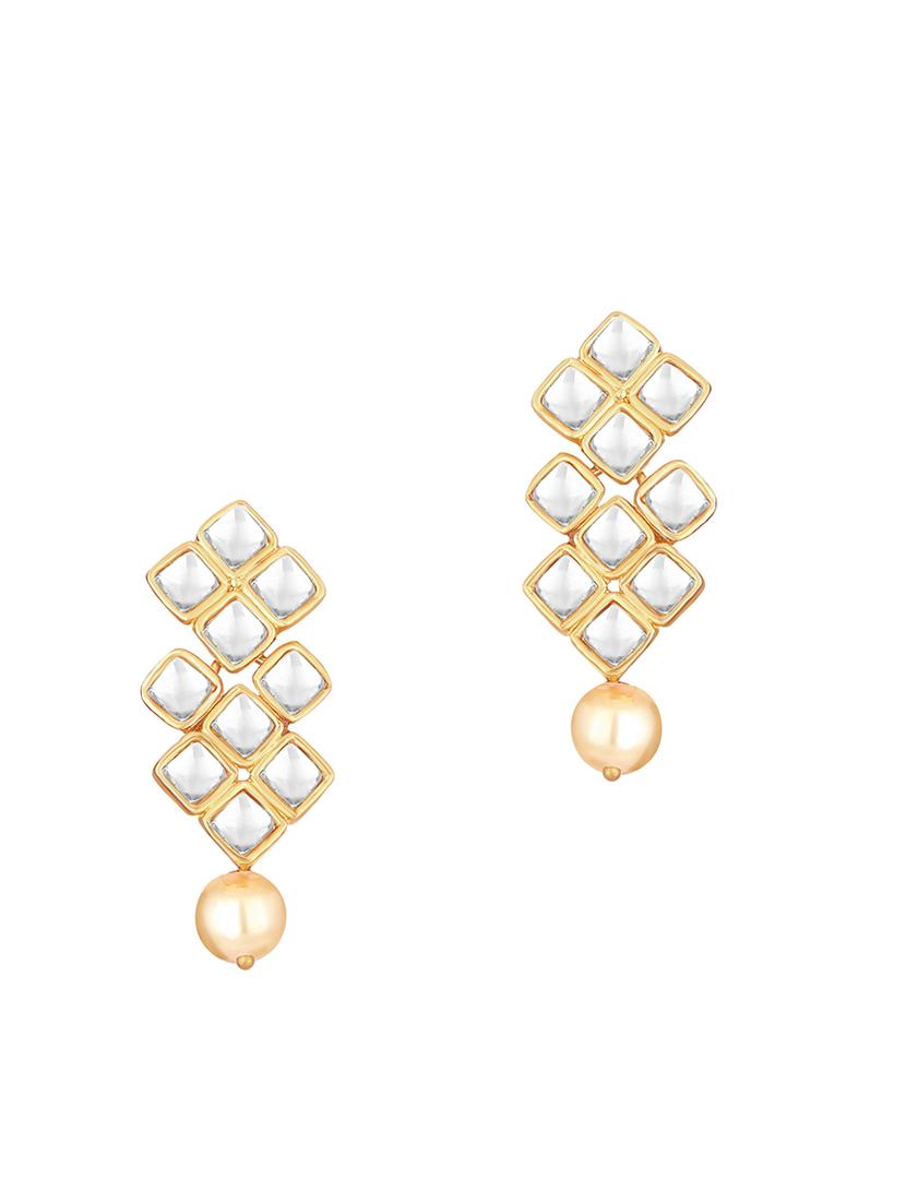 gold brass necklaces and earring - 16967250 - Zoom Image - 3