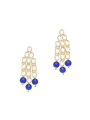 blue brass necklaces and earring - 16967251 - Standard Image - 3