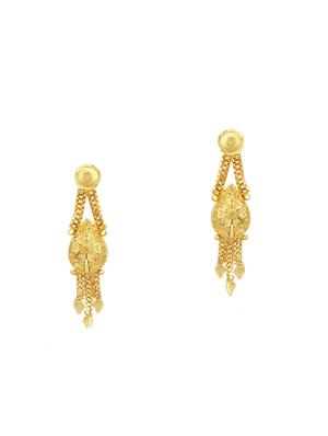 gold brass necklaces and earring - 16967269 - Standard Image - 3