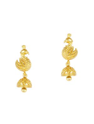 gold brass necklaces and earring - 16967277 - Standard Image - 3