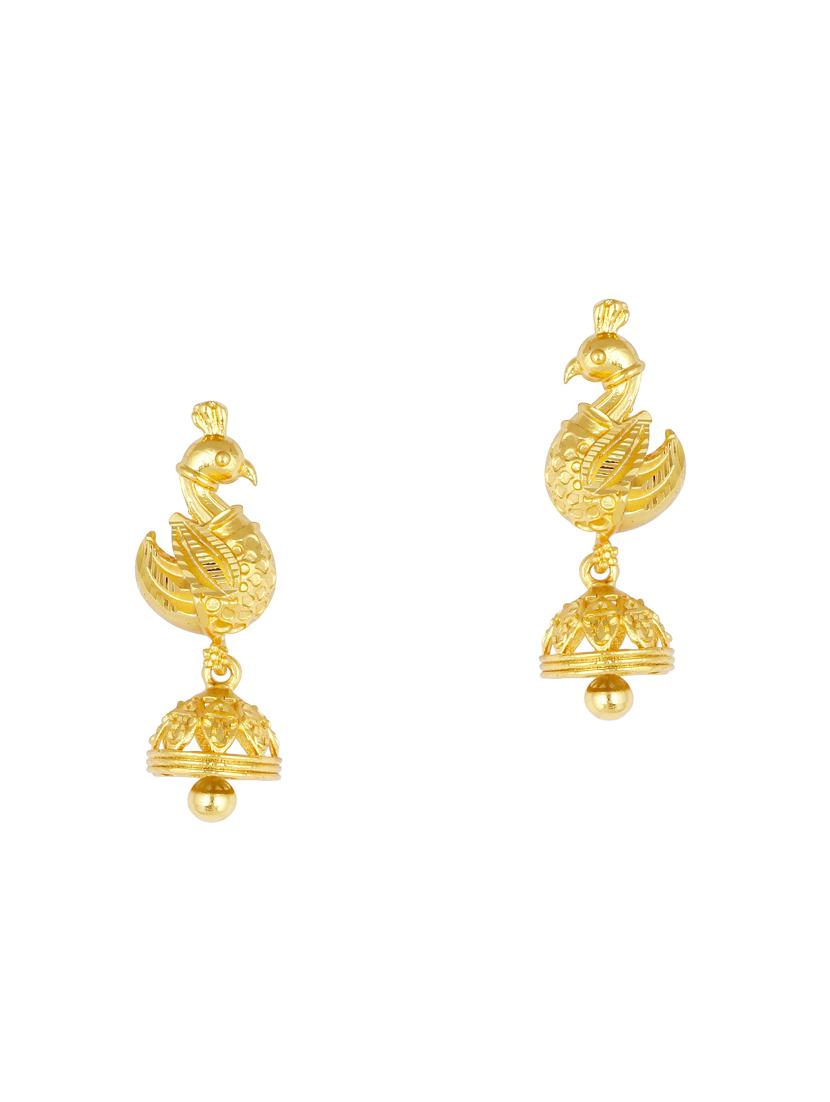 gold brass necklaces and earring - 16967277 - Zoom Image - 3