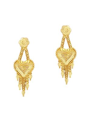 gold brass necklaces and earring - 16967289 - Standard Image - 3