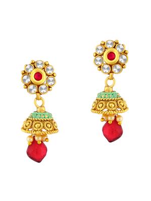 red brass pendants and earring - 16967313 - Standard Image - 2
