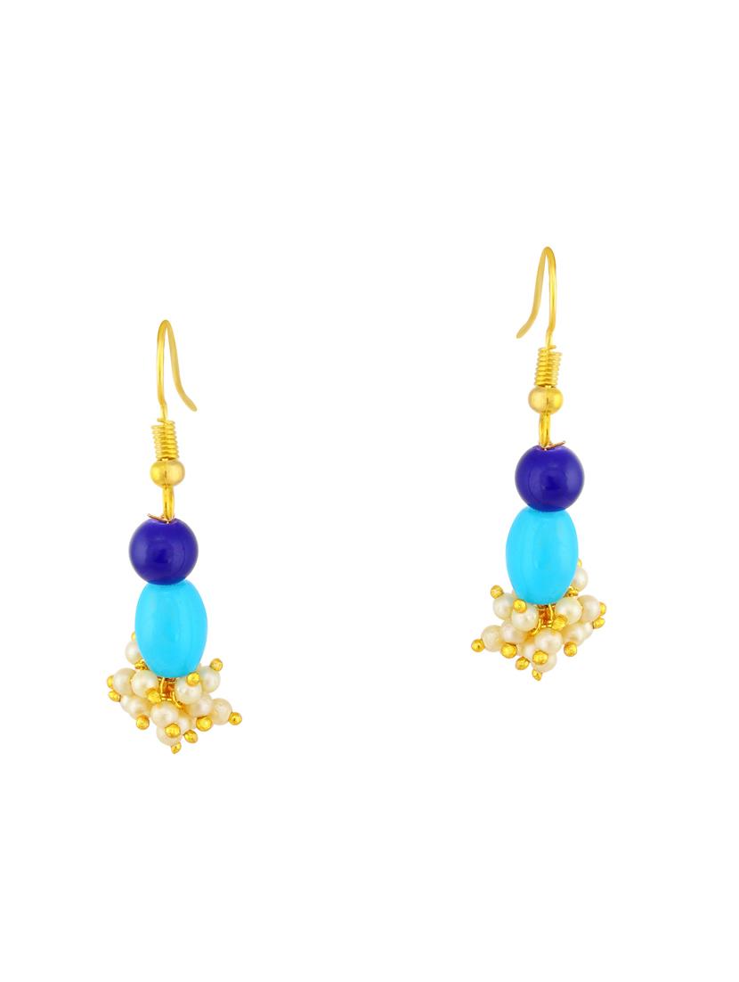 multi colored brass necklaces and earring - 16967321 - Zoom Image - 2