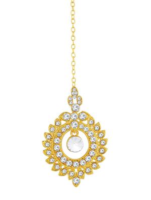 gold brass necklaces and earring - 16967335 - Standard Image - 3