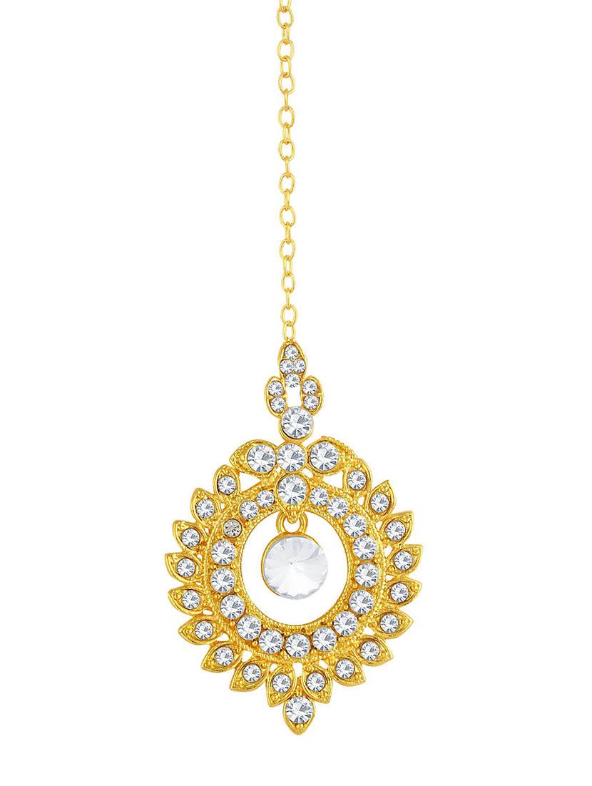 gold brass necklaces and earring - 16967335 - Zoom Image - 3