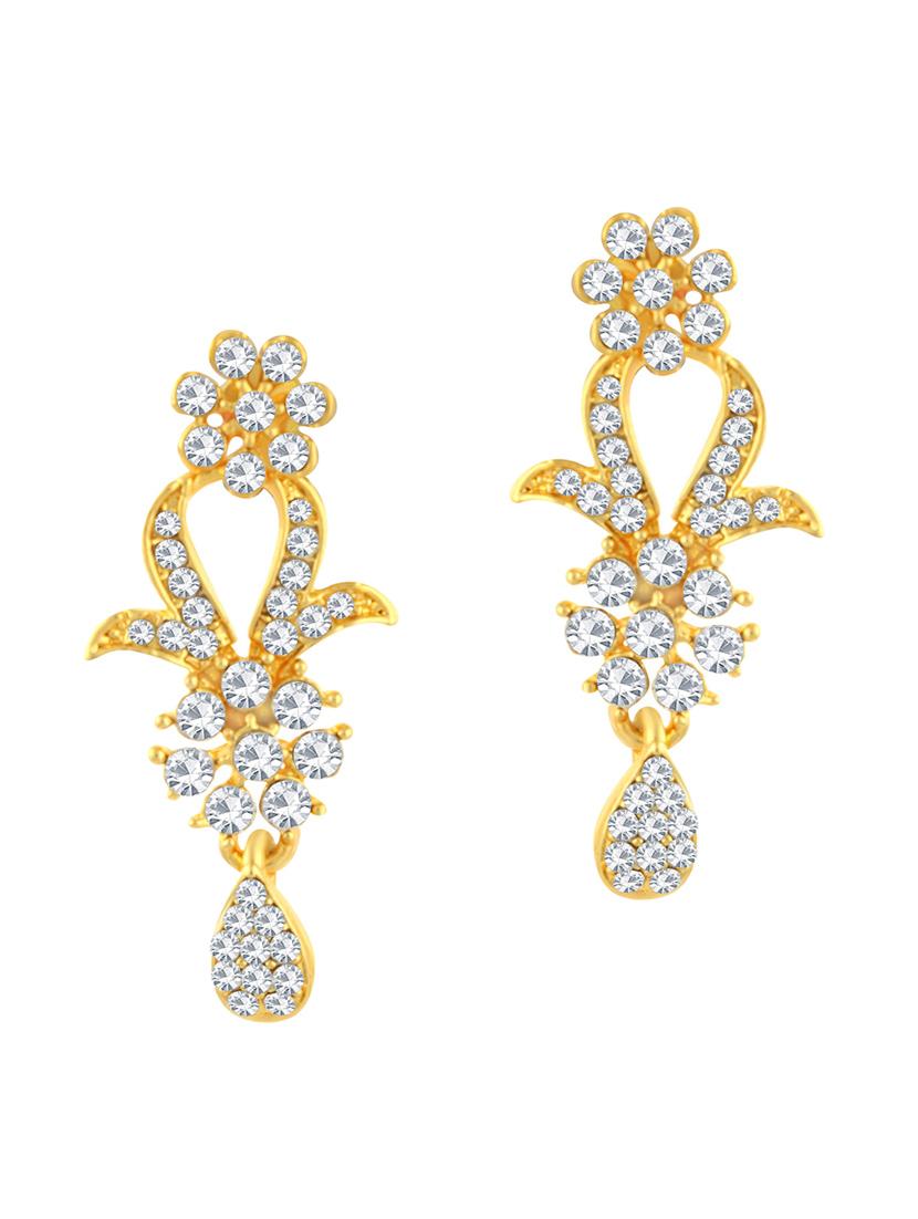gold brass necklaces and earring - 16967346 - Zoom Image - 2