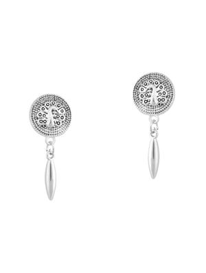 silver brass set & drop earrings - 16967419 - Standard Image - 2