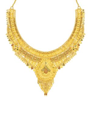 gold brass set & drop earrings - 16967423 - Standard Image - 2