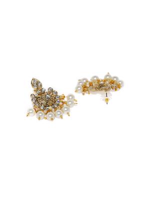 gold brass choker necklaces - 16967469 - Standard Image - 3
