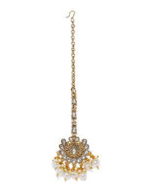 gold brass choker necklaces - 16967469 - Standard Image - 4